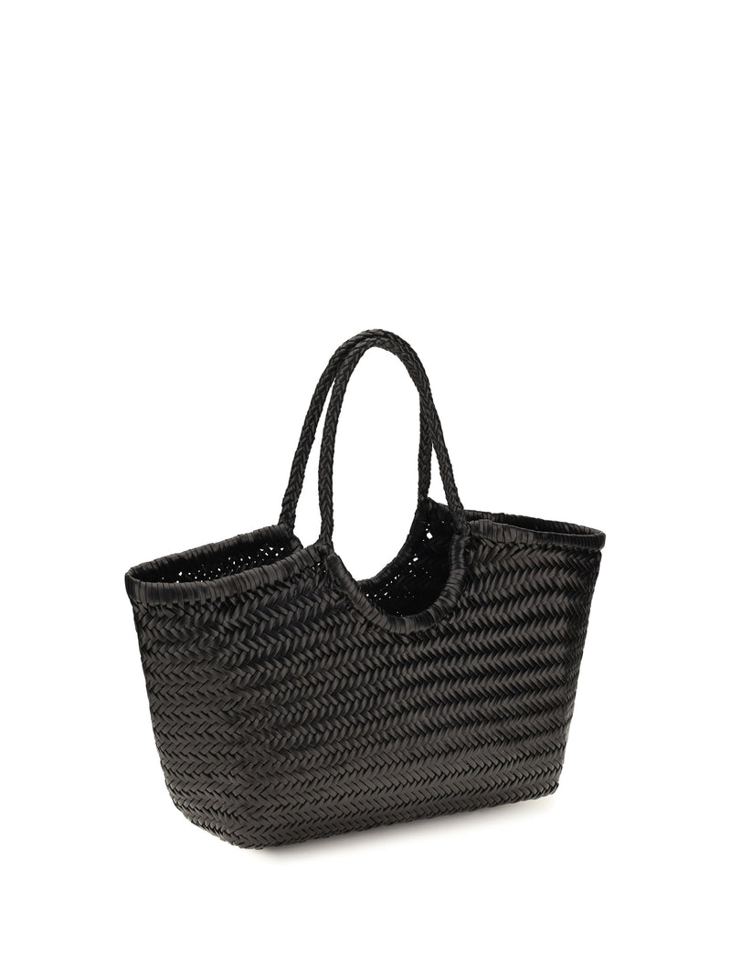 Dragon Diffusion Nantucket Tote Bag — Black Calf Leather Bos Taurus