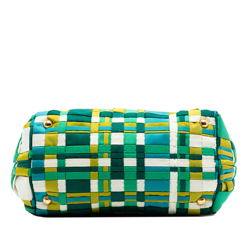 Woven Tessuto Shopping Tote - Image 3