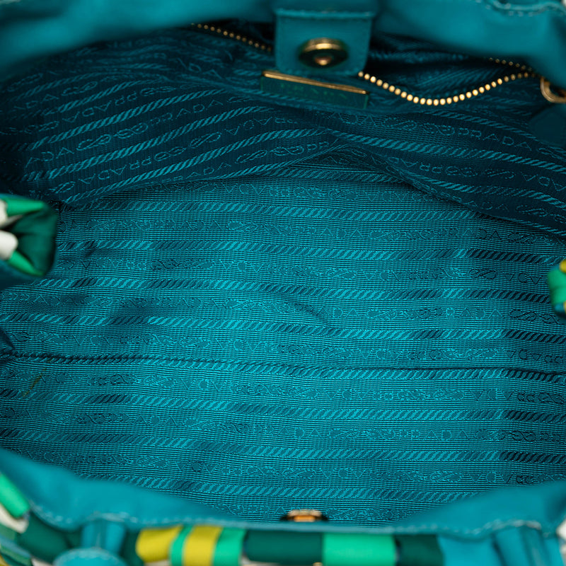 Woven Tessuto Shopping Tote - Image 4