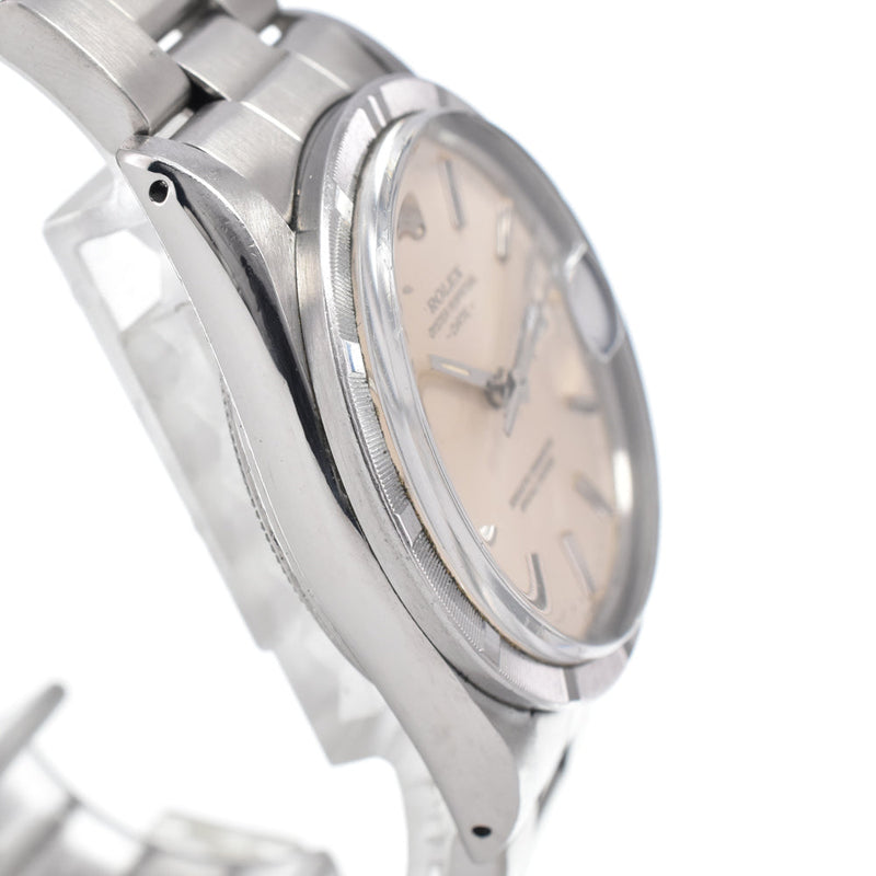 Rolex Oyster Perpetual Date Automatic Stainless Steel And Yellow Gold With Diamond Markers Watches