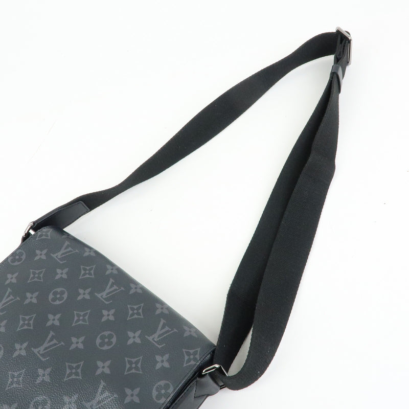 Louis Vuitton District Messenger Monogram Eclipse Canvas Gray