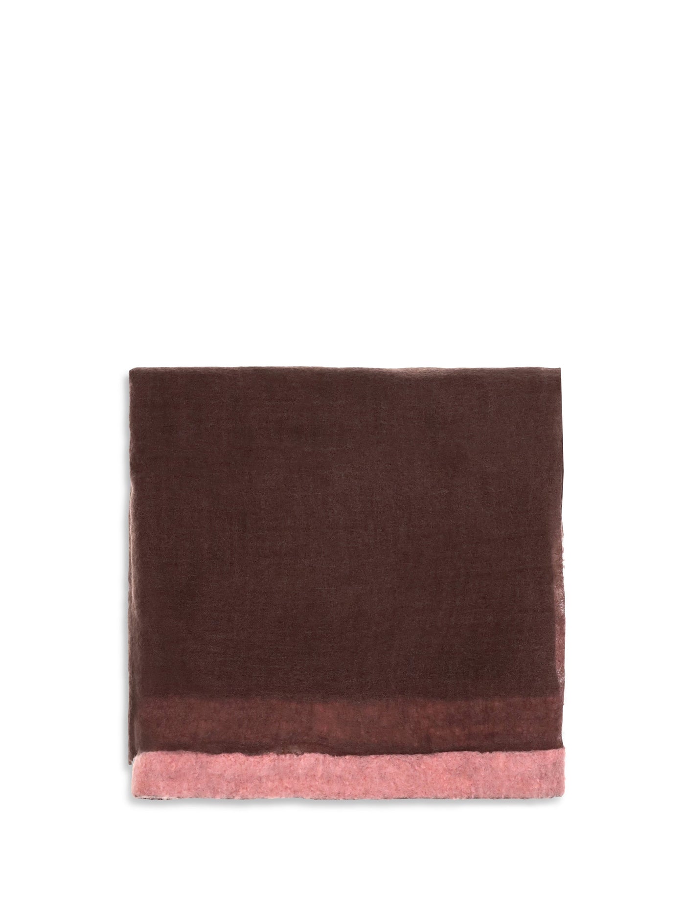 Mirror The Sky Scarf — Brown Kashmir/capra Hircus Scarfs