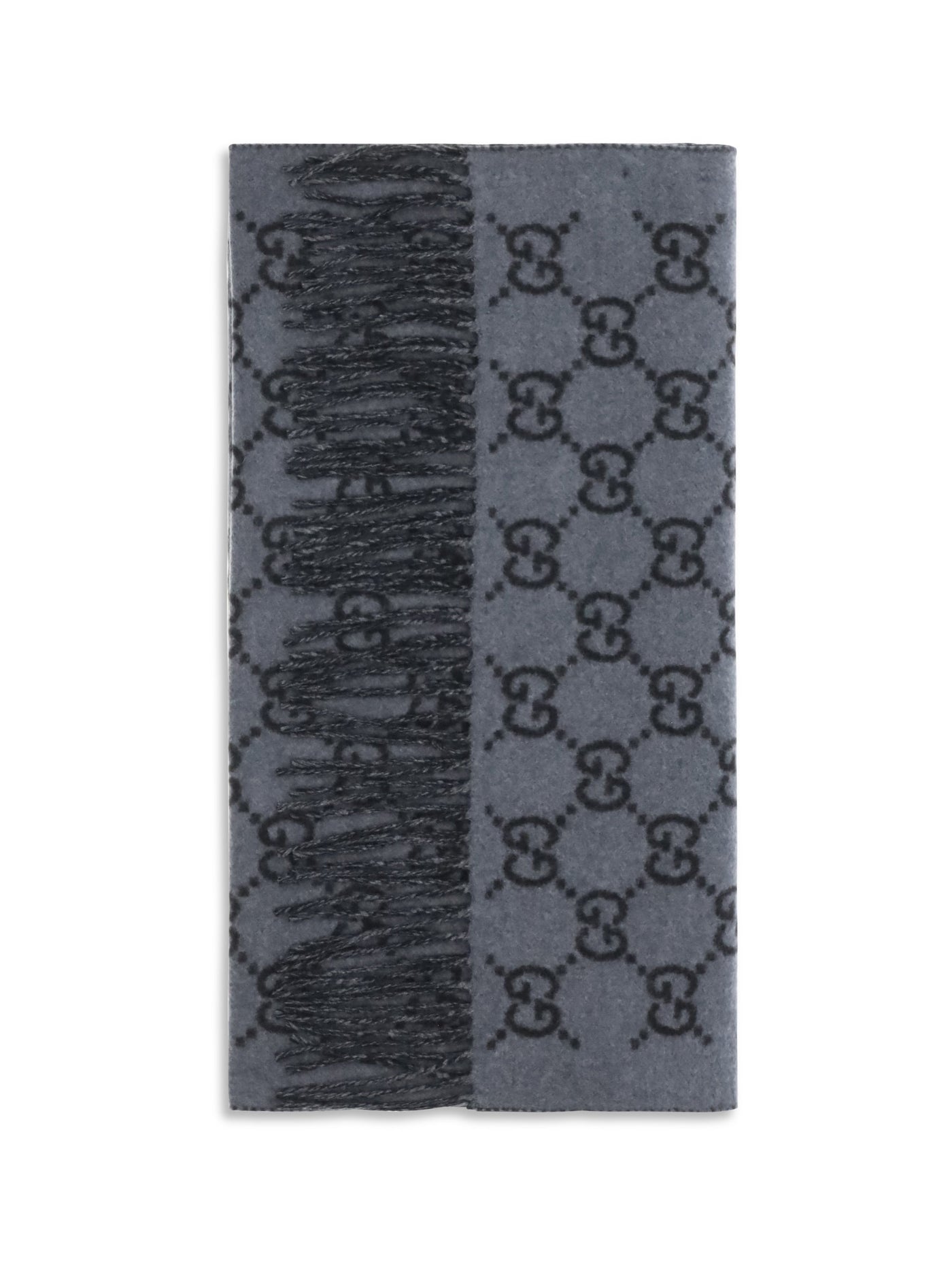 Gucci Gg Scarf — Gray Kashmir/capra Hircus Scarfs