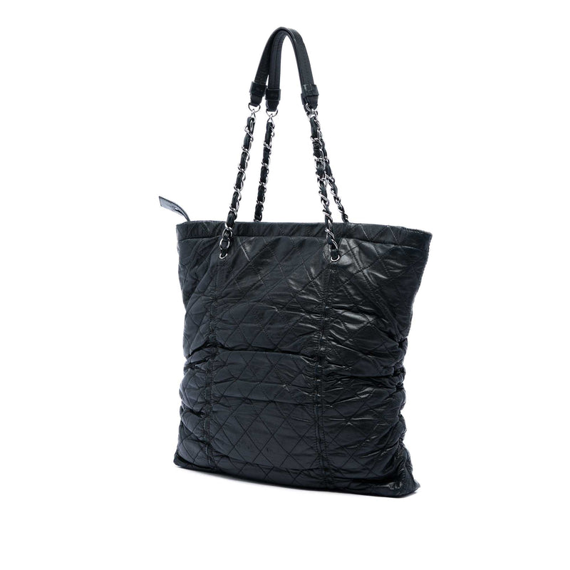 Quilted Lambskin North South Sharpei Shopping Tote - Image 2