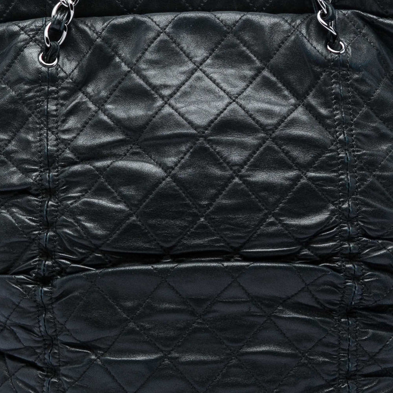 Quilted Lambskin North South Sharpei Shopping Tote - Image 5