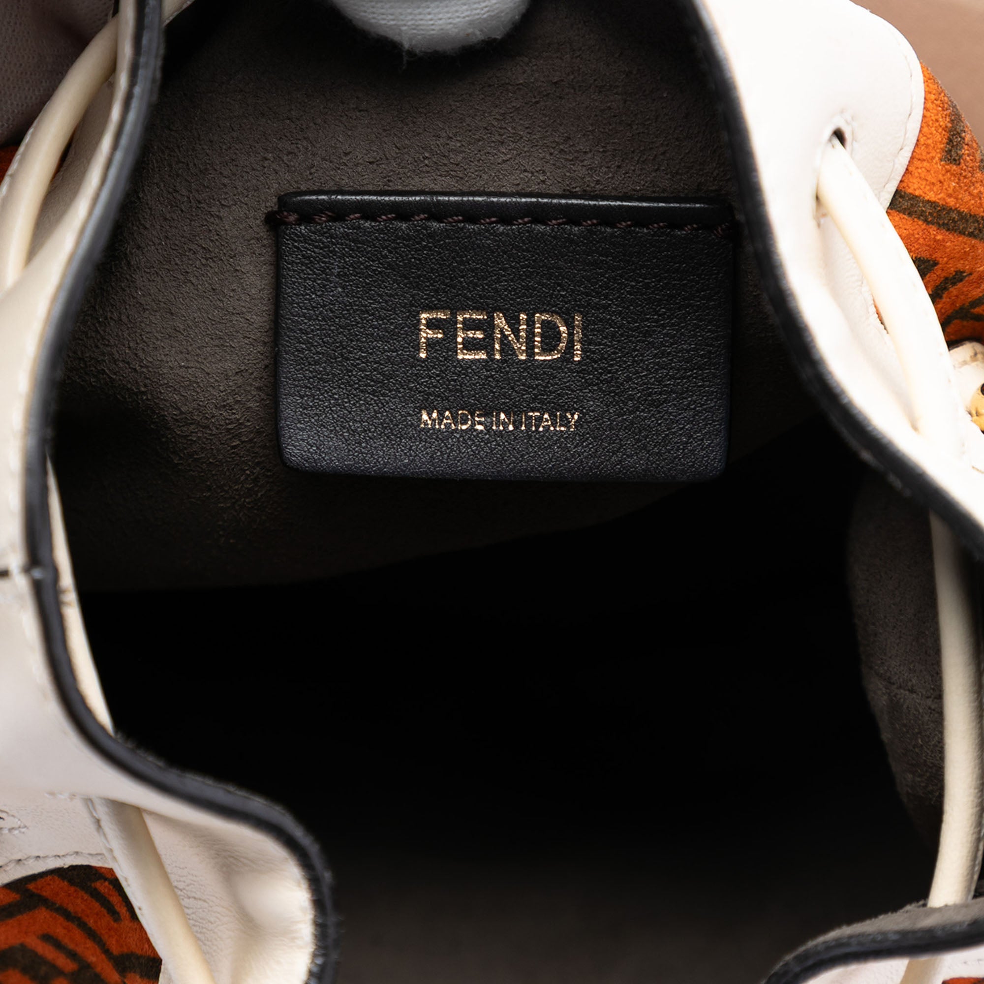 Mini Zucca Suede Mon Tresor Bucket Bag - Image 5