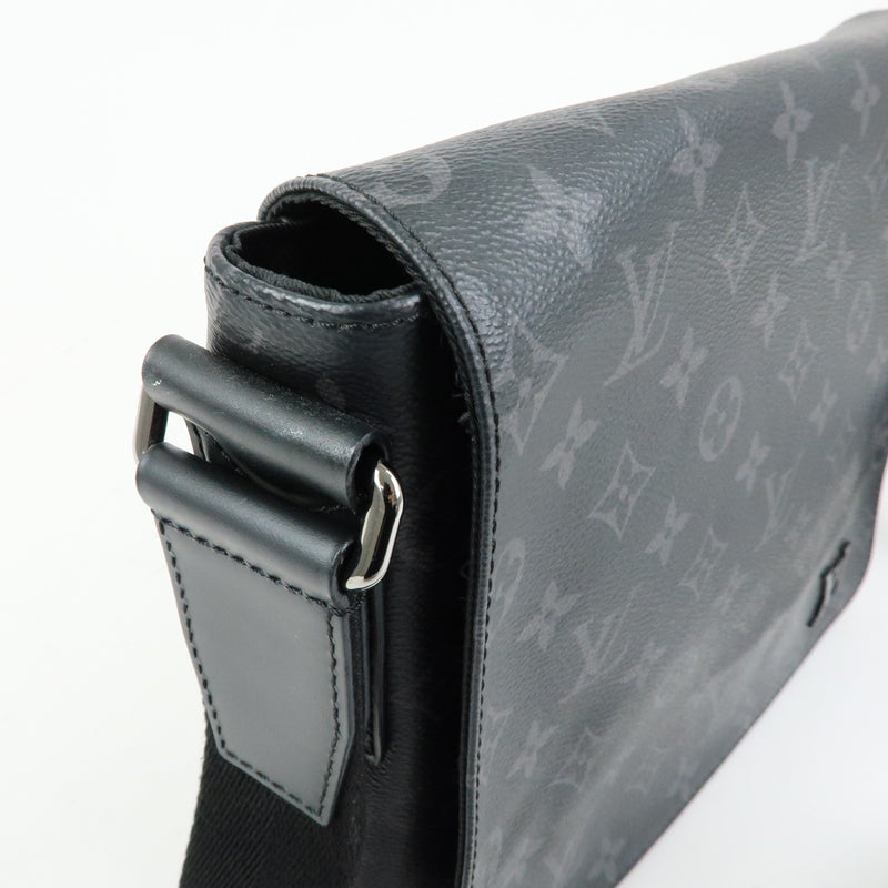 Louis Vuitton District Messenger Monogram Eclipse Canvas Gray