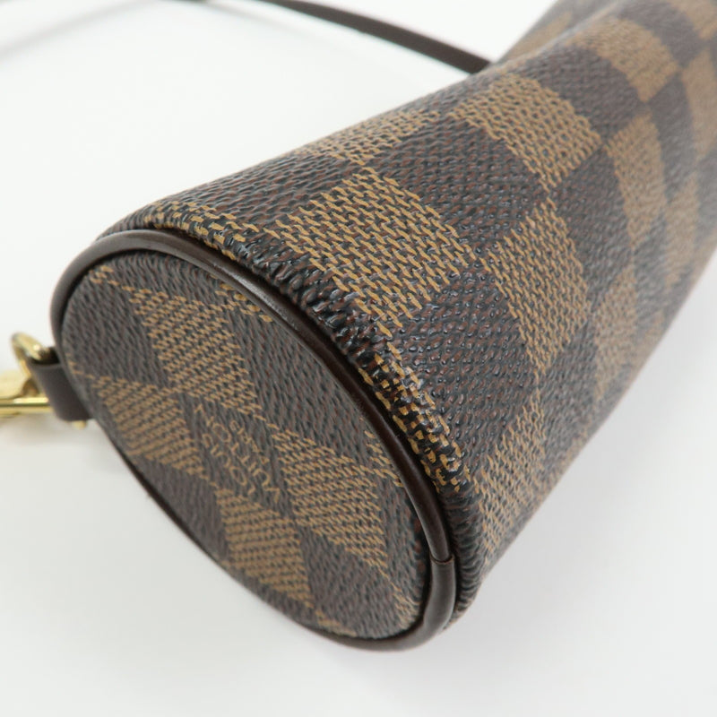 Louis Vuitton Papillon Pochette Damier Brown Canvas Bag