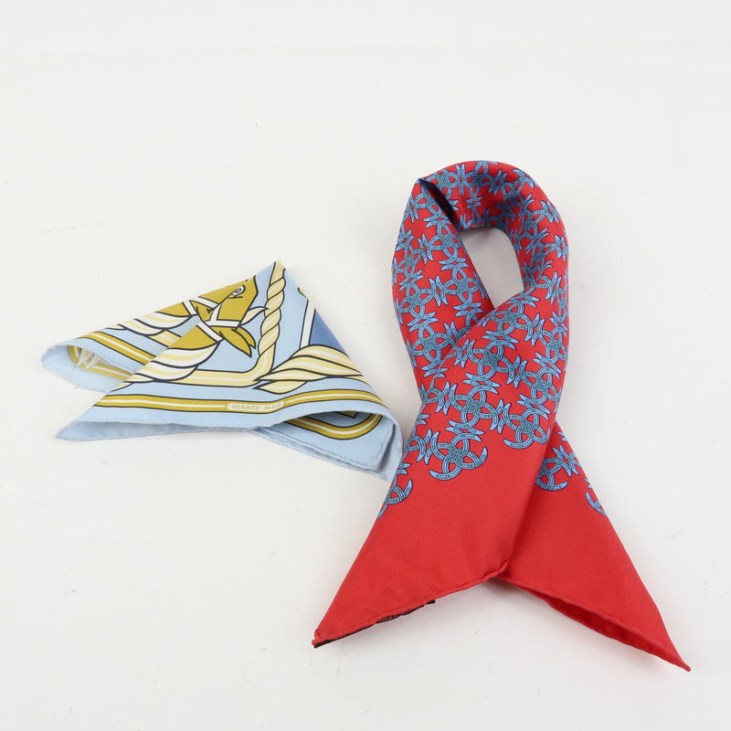 Hermes Carré 42 Silk Red Accessory