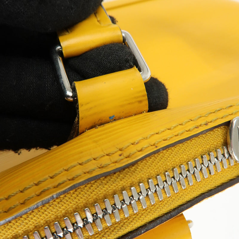 Louis Vuitton Alma Epi Leather Yellow Bag