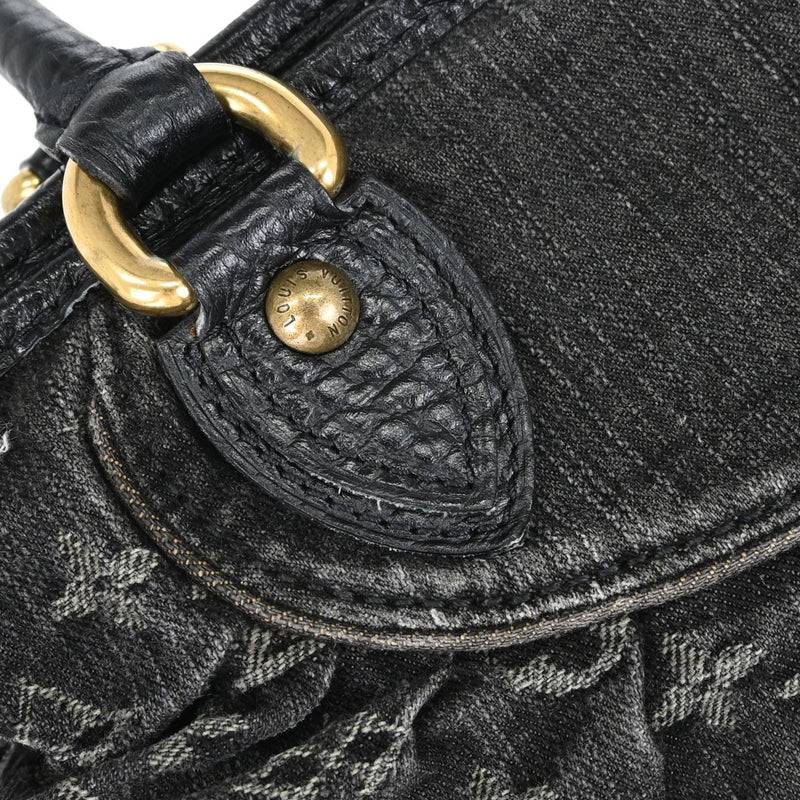 Louis Vuitton Neo Cabby Monogram Denim Black Denim_jeans Bag