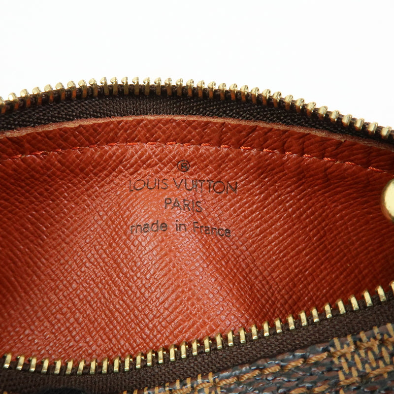 Louis Vuitton Papillon Pochette Damier Brown Canvas Bag