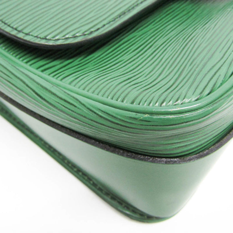 Louis Vuitton Cartouchiere Epi Leather Green Bag