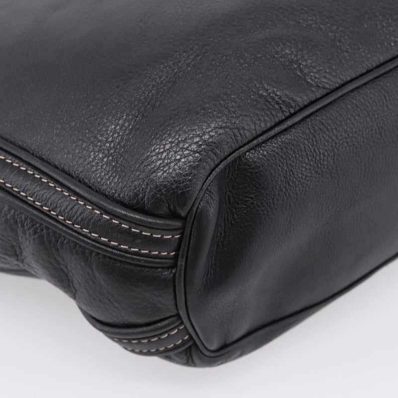 Loewe Shoulder Bag Leather Black