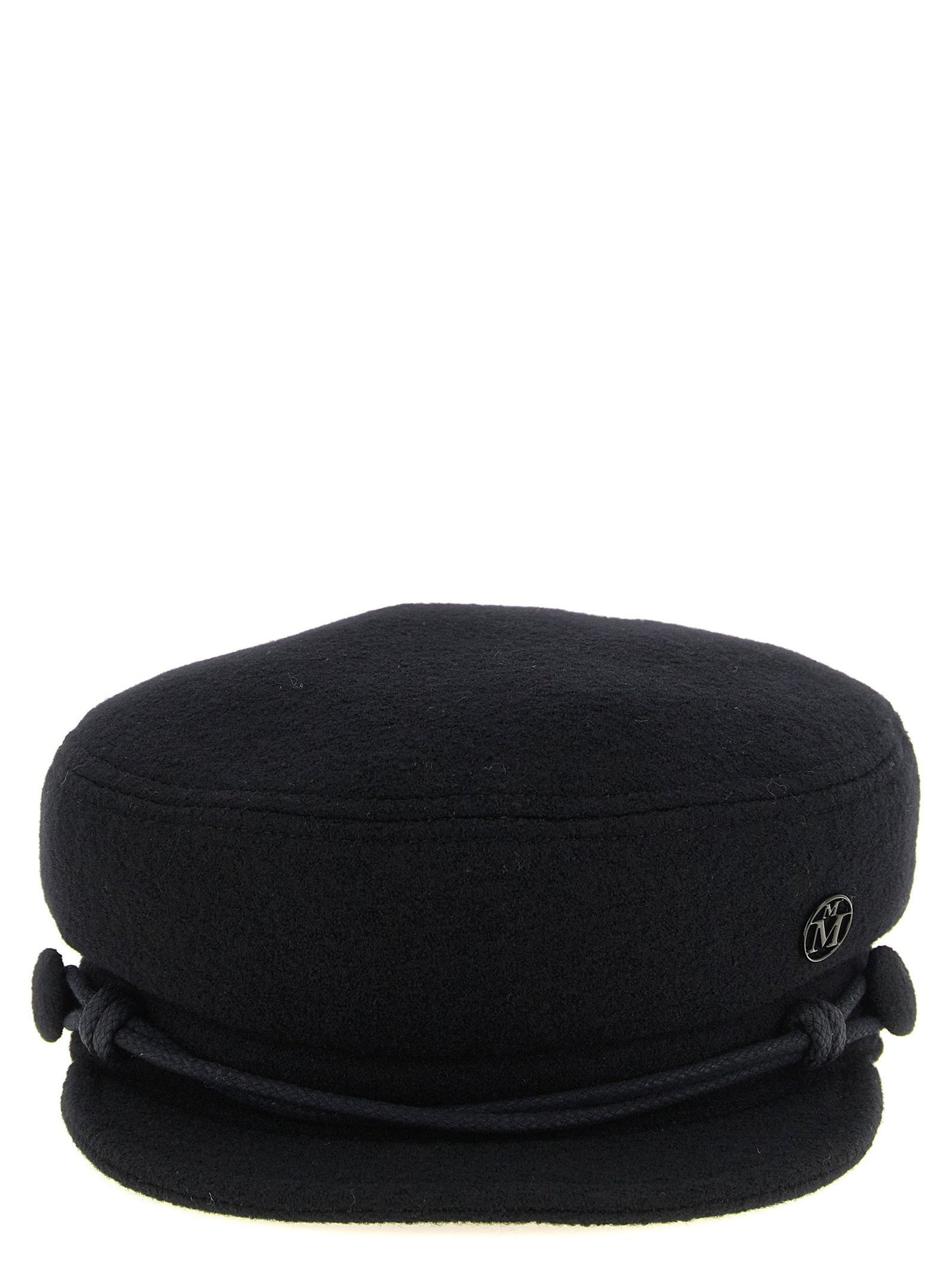 Maison Michel Beanie — Black Pure Wool Beanies