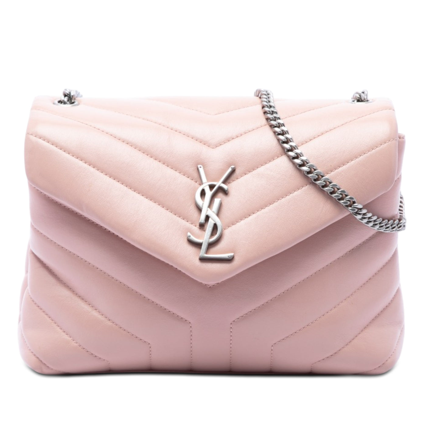 Small Matelasse Calfskin Monogram LouLou Shoulder Bag - Image 1