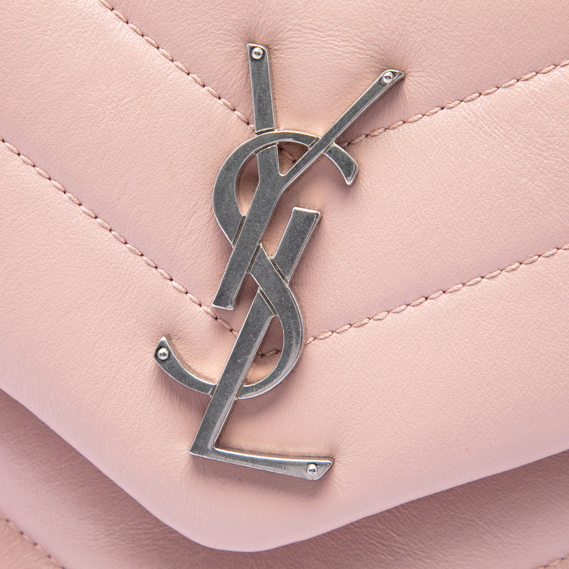 Small Matelasse Calfskin Monogram LouLou Shoulder Bag - Image 5