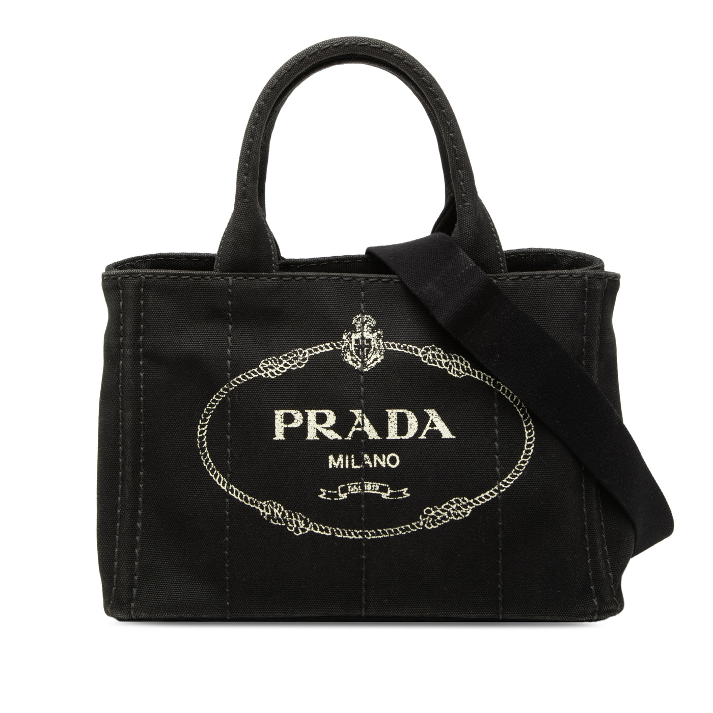 Small Canvas Canapa Logo Satchel - Image 1