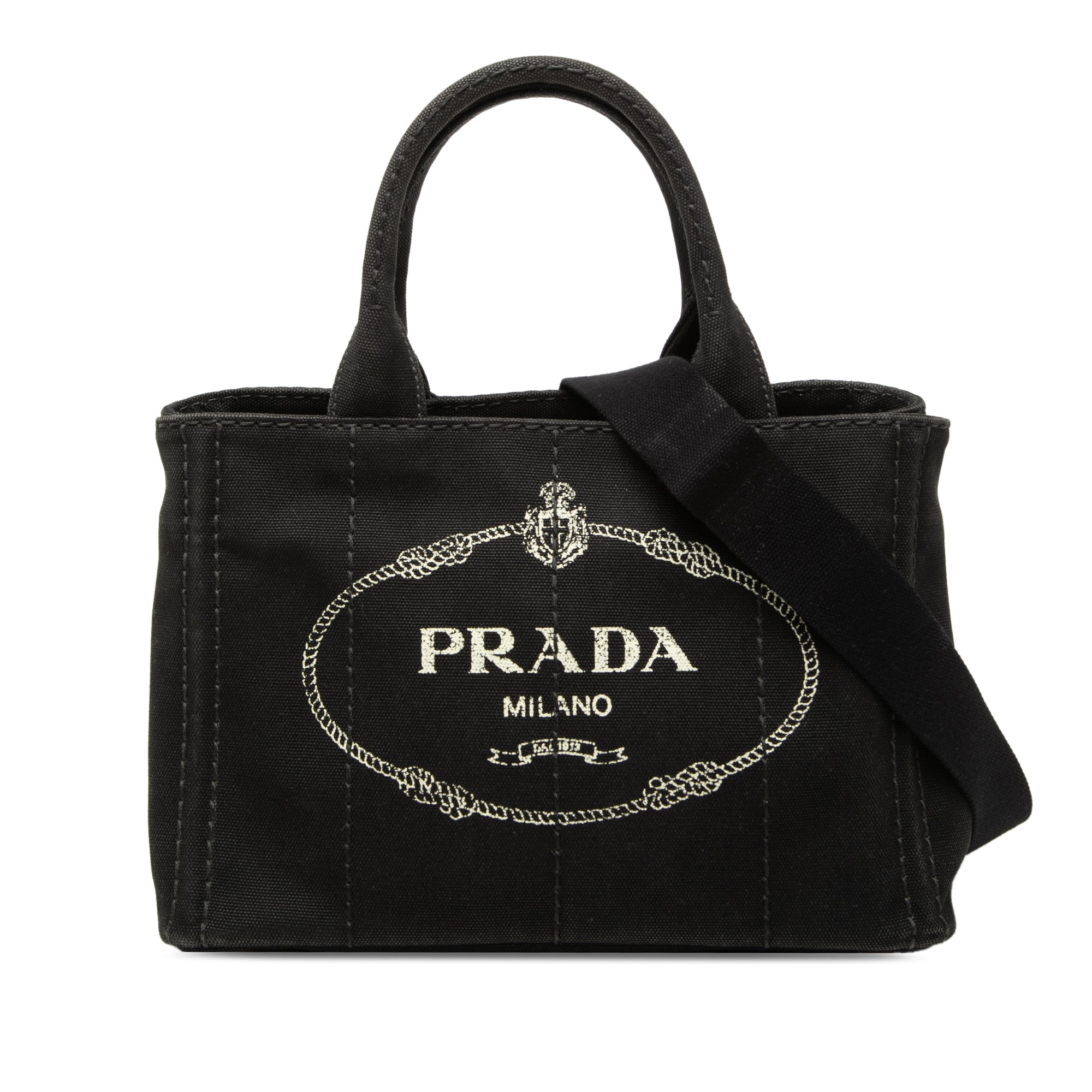 Small Canvas Canapa Logo Satchel - Image 1