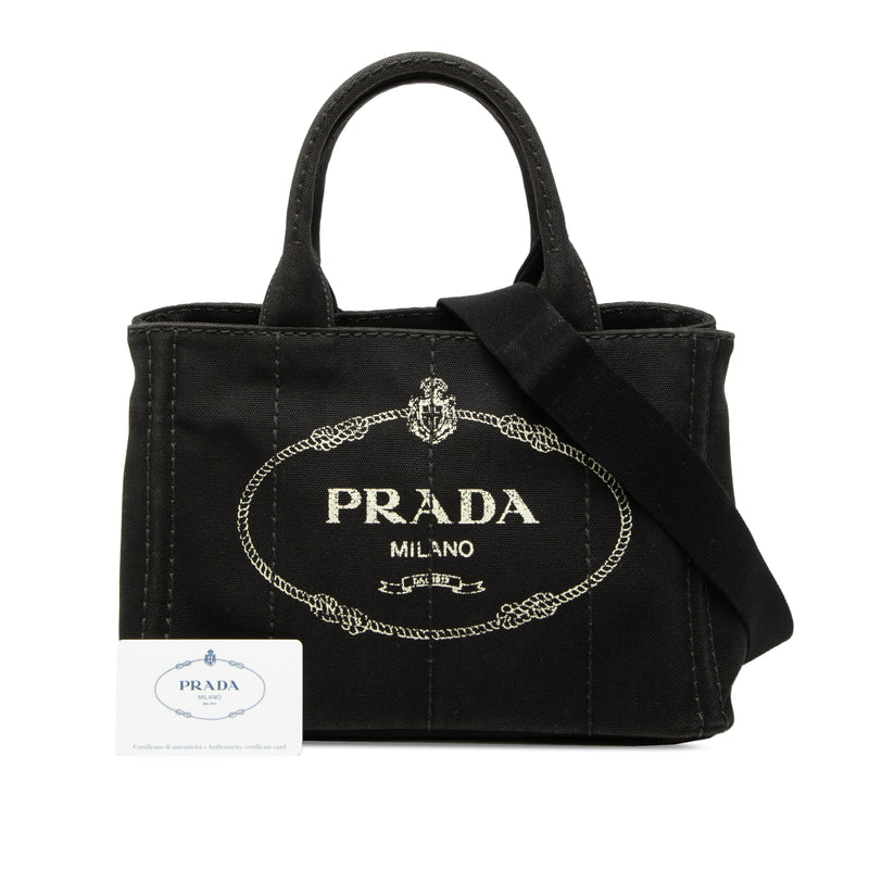 Small Canvas Canapa Logo Satchel - Image 7