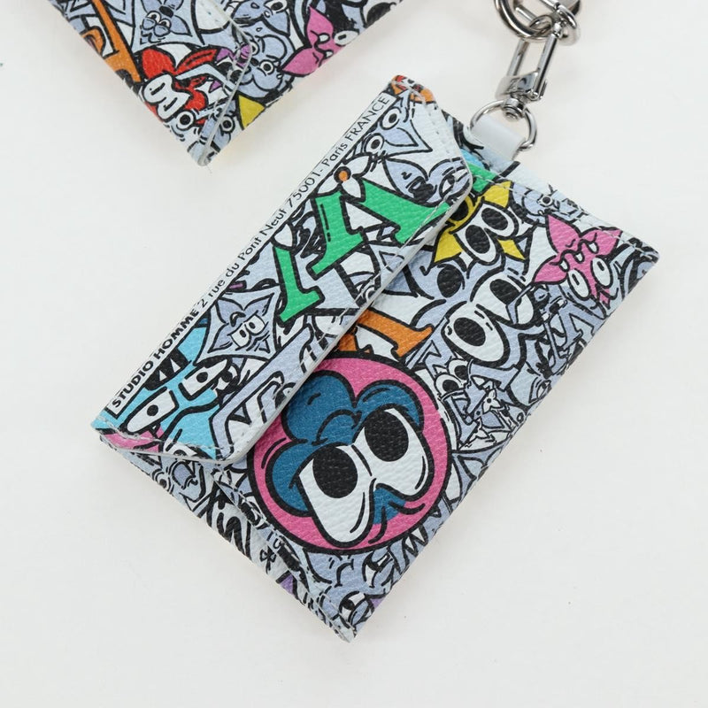 Louis Vuitton Trio Envelope Pouch Set Limited Edition Monogram Comics Canvas Multicolour