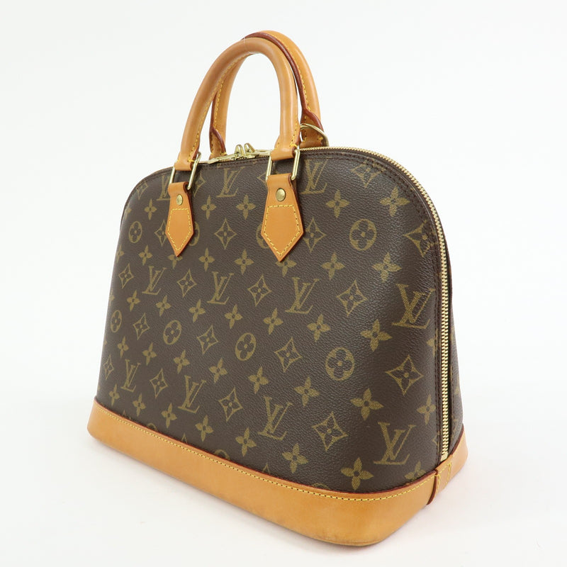 Louis Vuitton Alma Monogram Canvas Brown Bag
