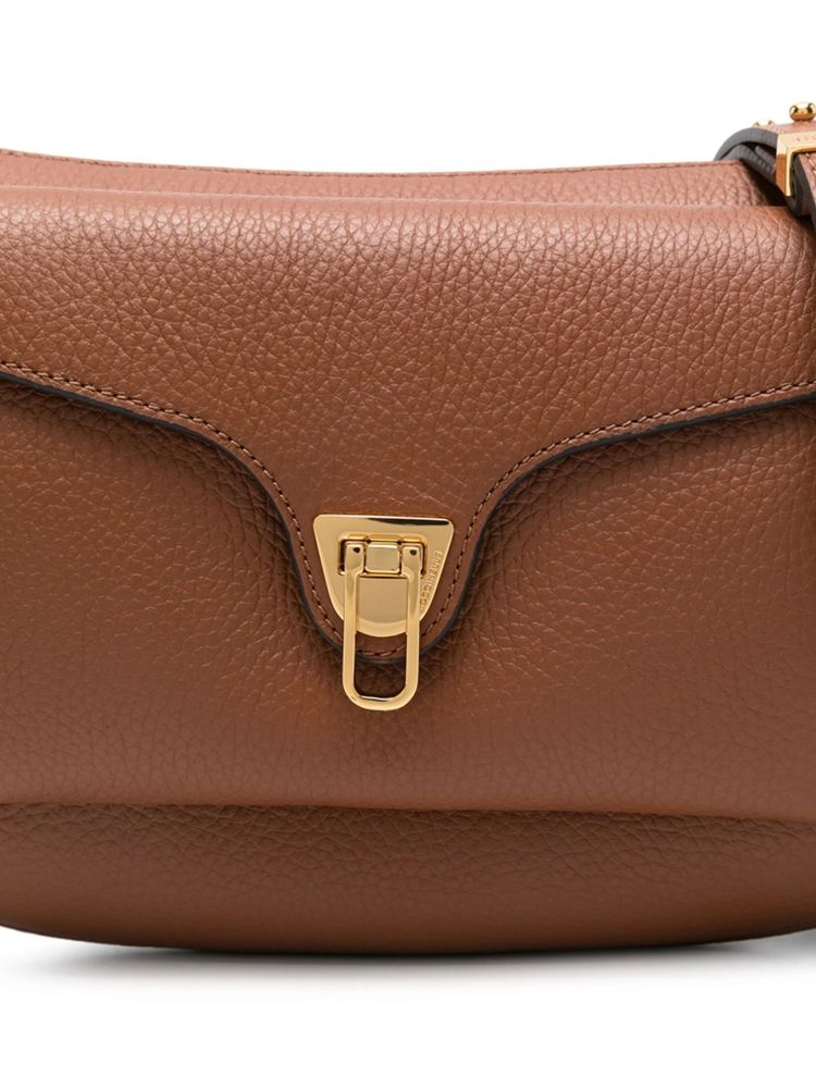 Coccinelle Crossbody Bag — Brown Cow Leather