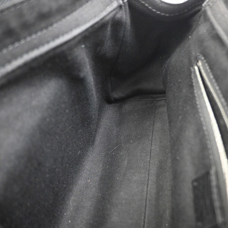 Celine C Macadam Suede Black Bag
