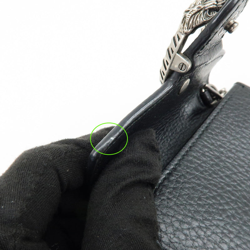 Gucci Dionysus Leather Black Bag