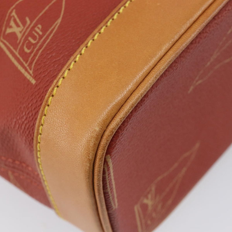 Louis Vuitton Cup Le Touquet Canvas Red Bag