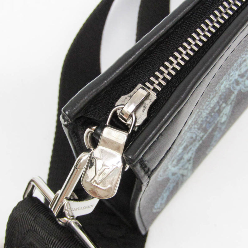 Louis Vuitton Gaston Wearable Limited Edition Wild Animals Damier Graphite Black Canvas Bag