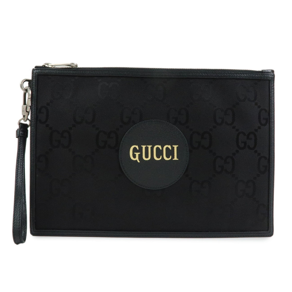 Gucci Off The Grid Zip Gg Econyl Black Nylon Bag