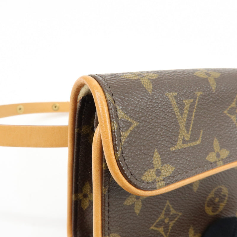 Louis Vuitton Florentine Waist Monogram Canvas Brown Bag
