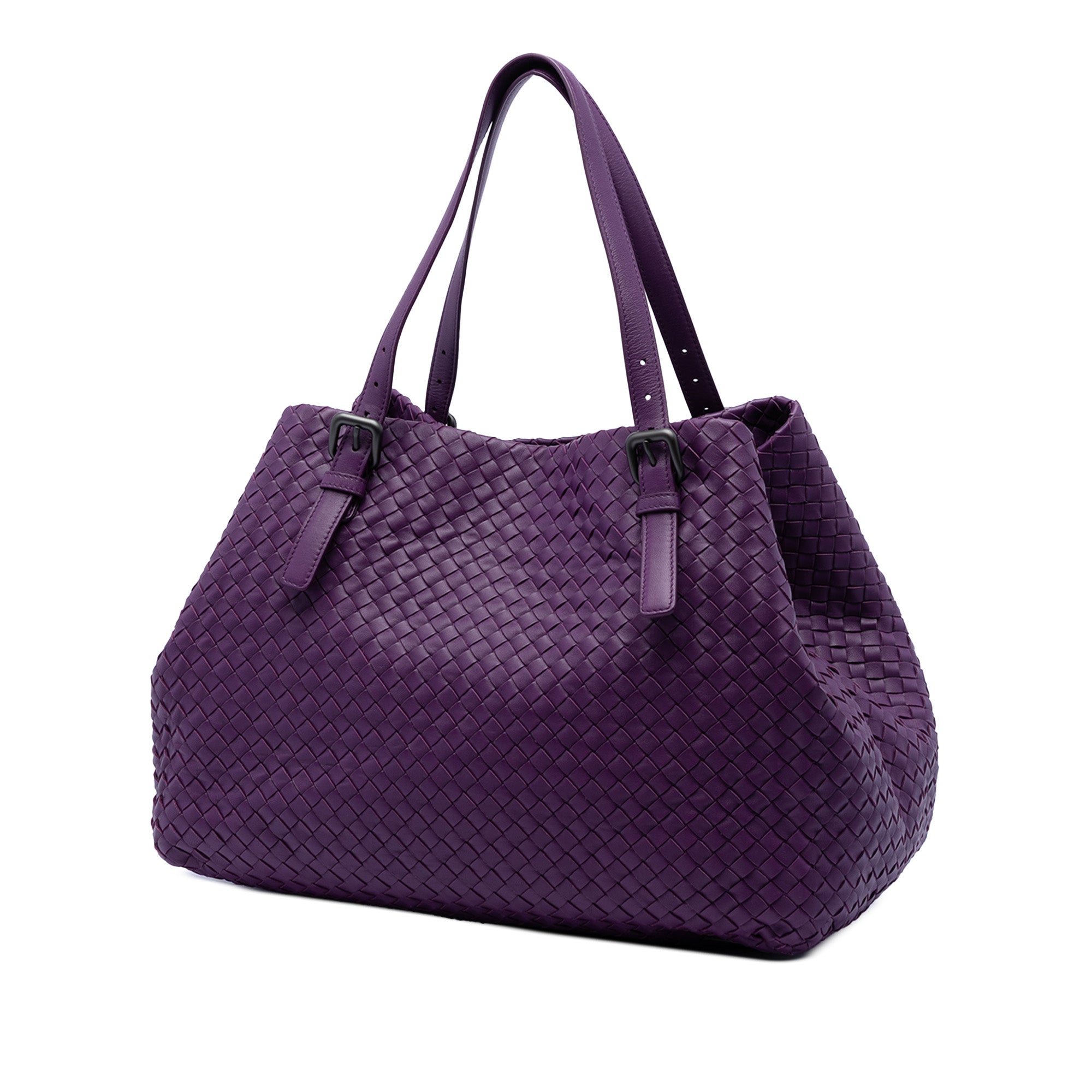 Large Nappa Intrecciato Cesta Tote - Image 2