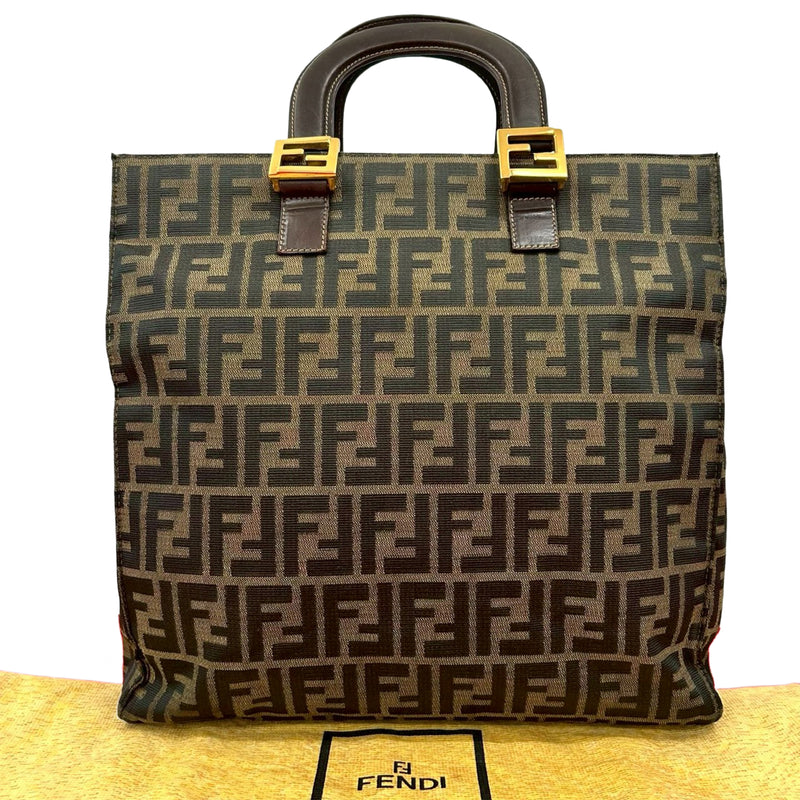 Zucca Canvas Twins Tote - Image 10