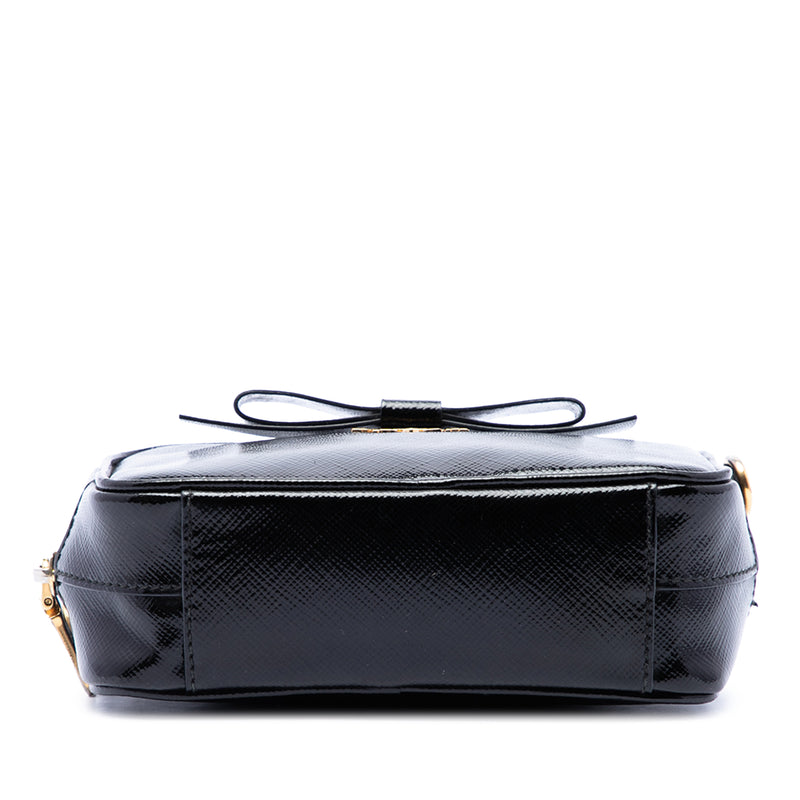 Saffiano Vernice Fiocco Camera Bag - Image 3