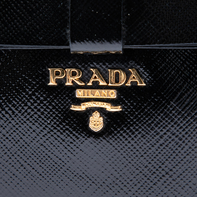 Saffiano Vernice Fiocco Camera Bag - Image 5