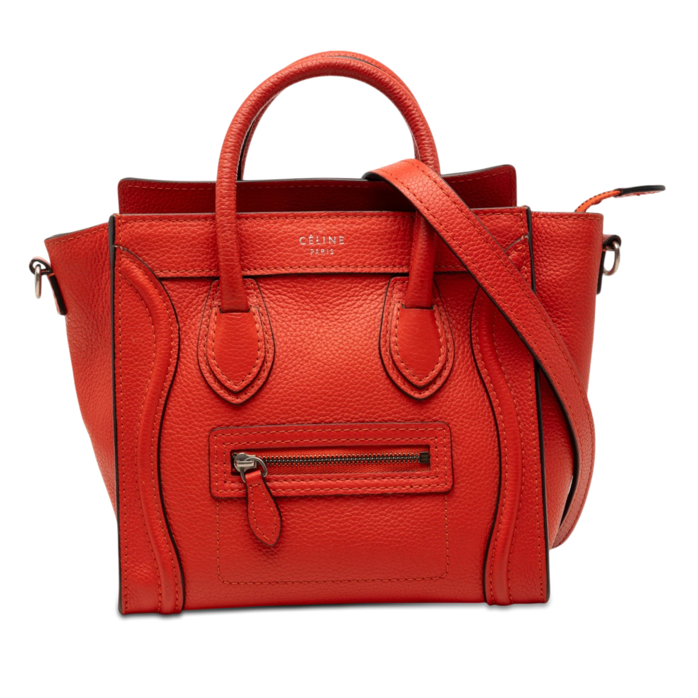 Nano Leather Luggage Tote - Image 1