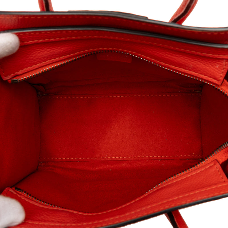 Nano Leather Luggage Tote - Image 4
