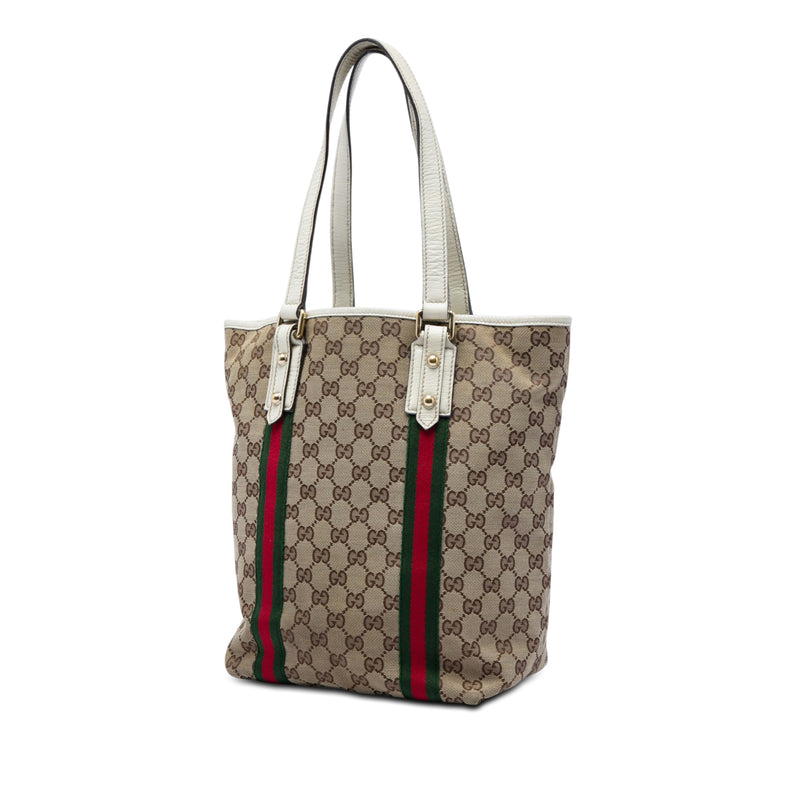 GG Canvas Web Jolicoeur Tote - Image 2