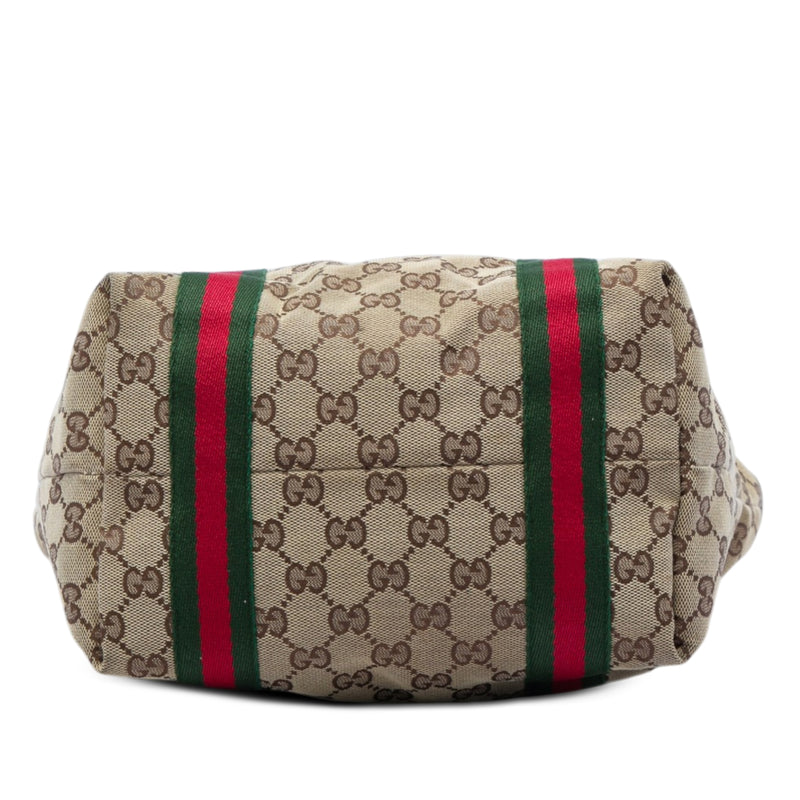 GG Canvas Web Jolicoeur Tote - Image 3
