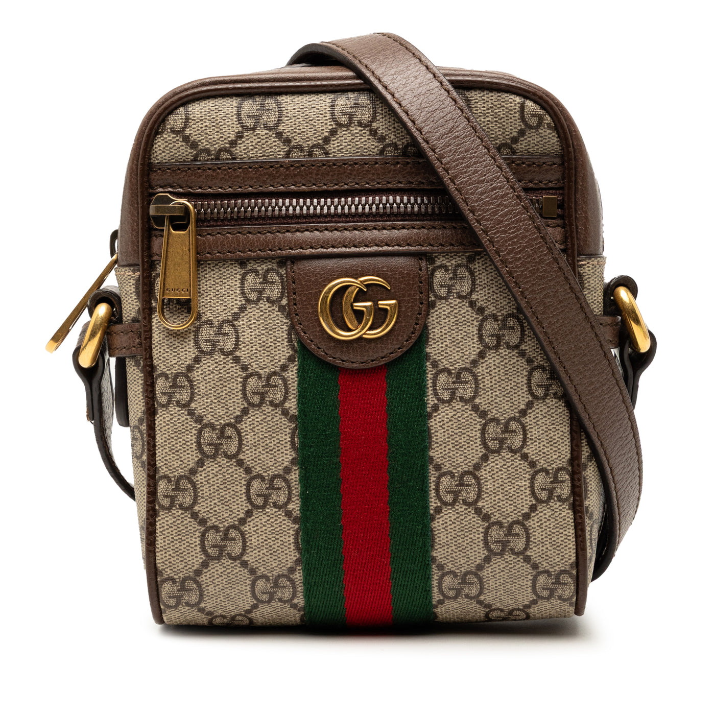 Mini GG Supreme Web Ophidia Crossbody - Image 1