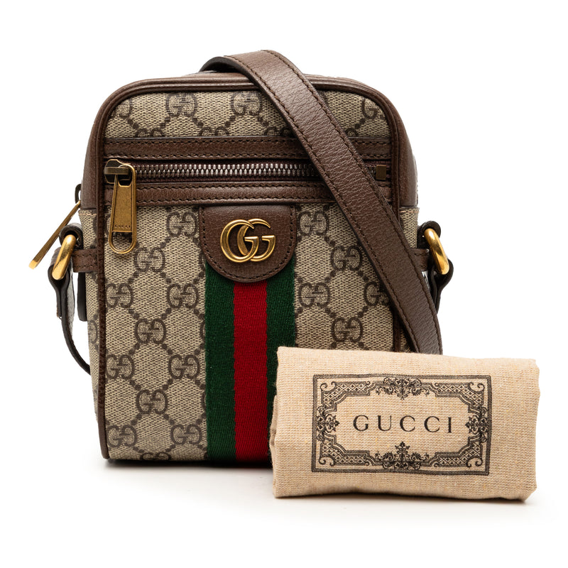 Mini GG Supreme Web Ophidia Crossbody - Image 8