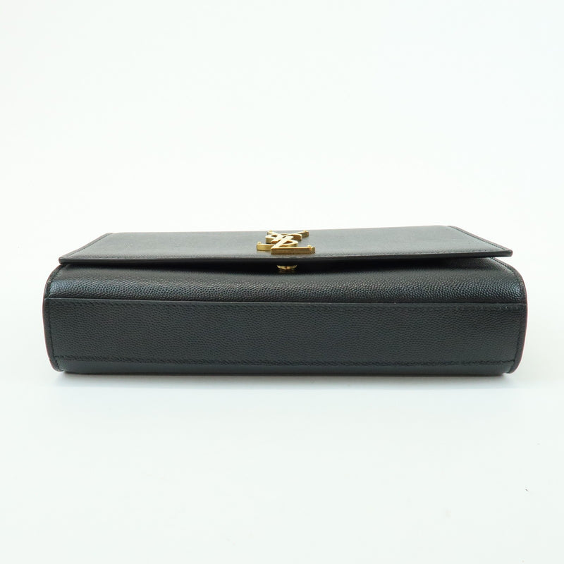 Saint Laurent Classic Monogram Leather Black Bag