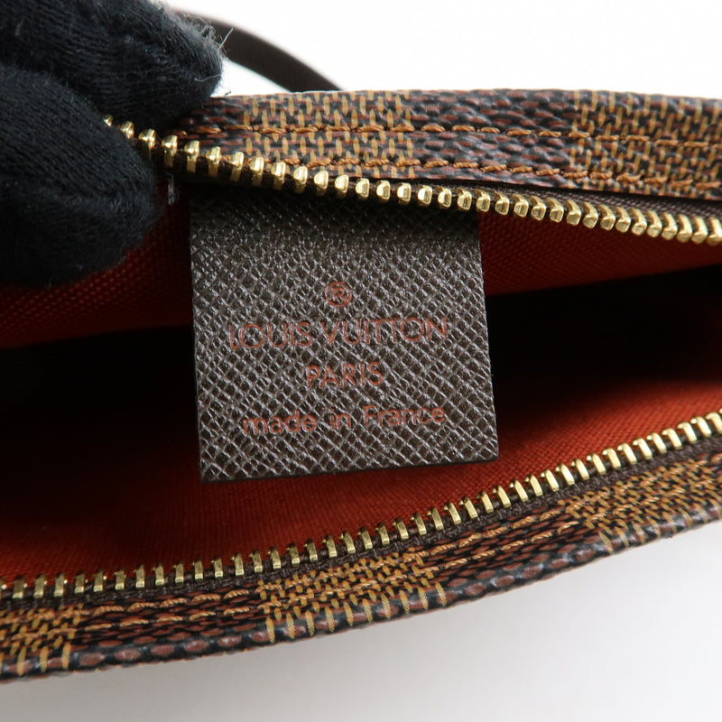Louis Vuitton Trousse Make Up Damier Brown Canvas Bag