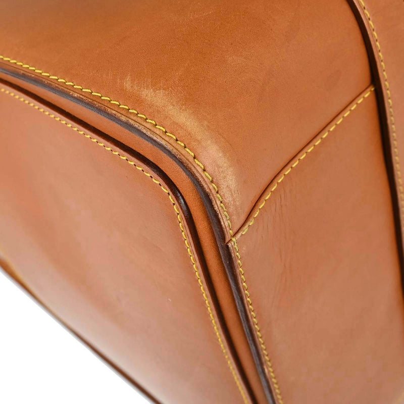 Louis Vuitton Nubie Weekender Nomade Leather Brown Bag