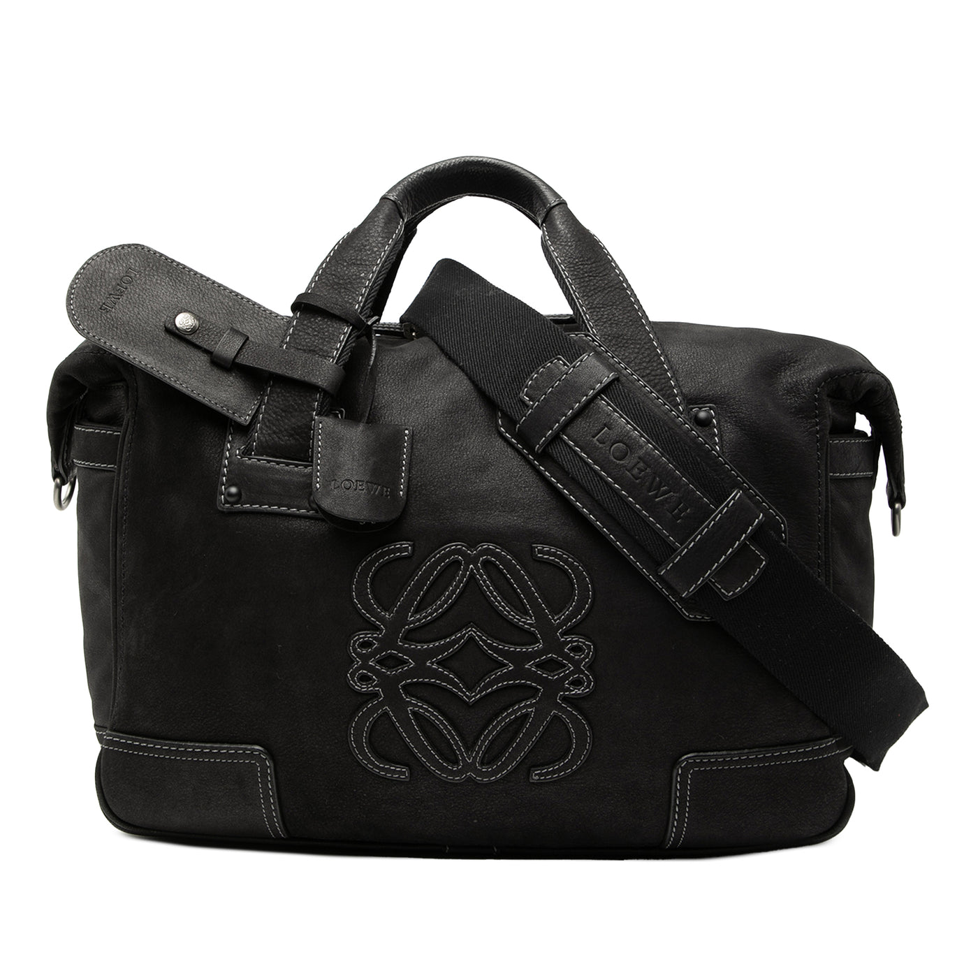 Nubuck Anagram Satchel - Image 1