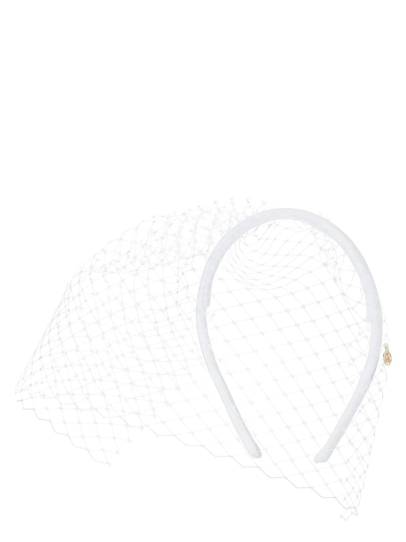 Maison Michel Resille Headband — White Headbands