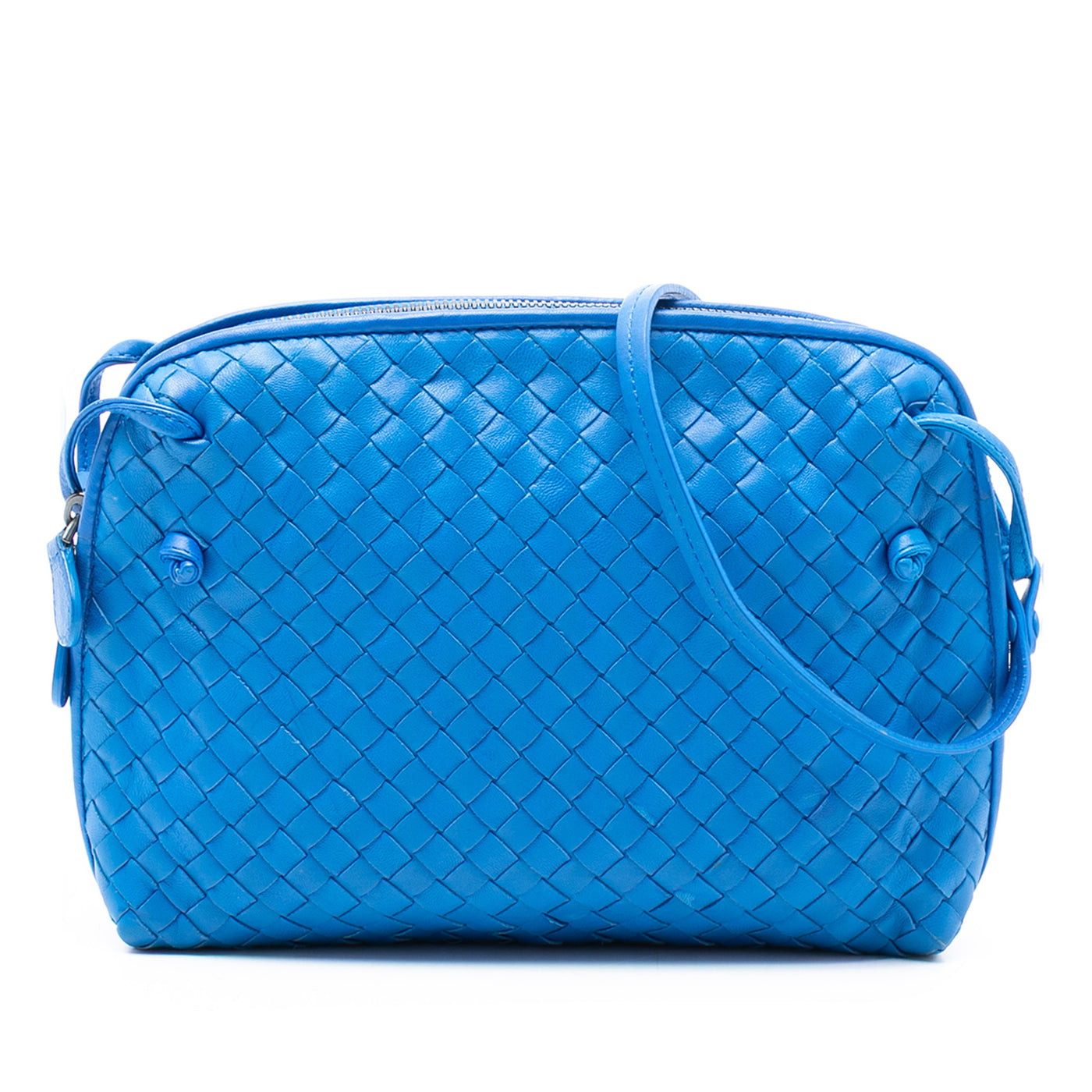 Nappa Intrecciato Nodini Crossbody - Image 1