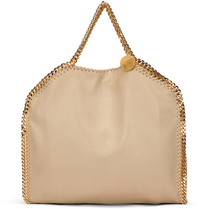 Stella Mccartney Falabella Tote Bag — Beige Polyester